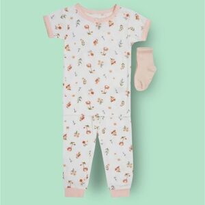 NWT Milkberry 3pc Bamboo Pj Set